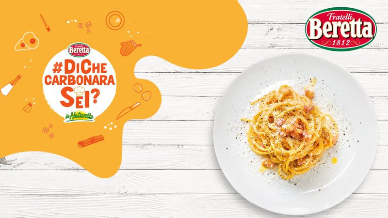 strategie di marketing: la pubblicità di Beretta per il carbonara day