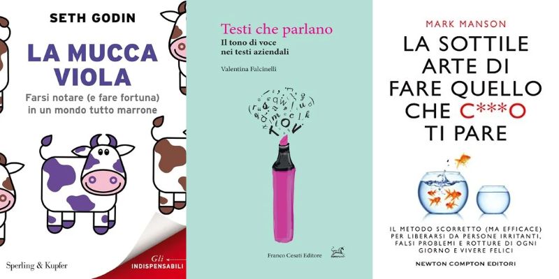 libri e podcast sul marketing - la mucca viola - testi che parlano - la sottile arte di fare il c*** che ti pare