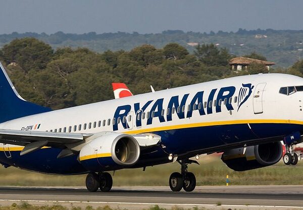 Decollo aereo Ryanair