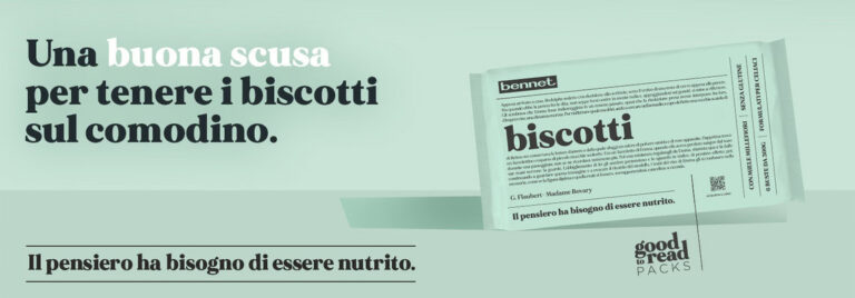 Good to read Pack, la campagna di marketing di Bennet